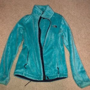 Cyan Blue North Face Jacket